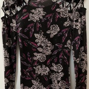 Urban Outfitters Black and Pink Tunic